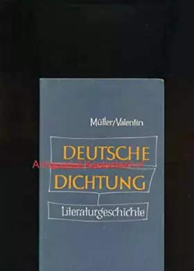 Couverture du produit · Deutsche Dichtung Kleine Geschichte Un