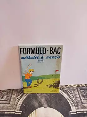 Couverture du produit · Méthodes et conseils : terminales