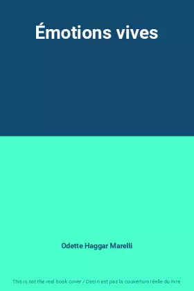 Couverture du produit · Émotions vives