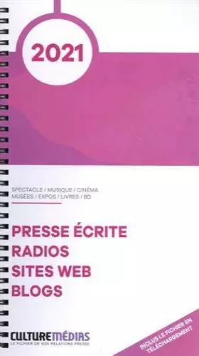 Couverture du produit · CultureMédias: Presse écrite, radios, sites web, blogs