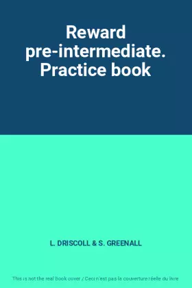Couverture du produit · Reward pre-intermediate. Practice book