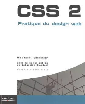 Couverture du produit · CSS 2 : Pratique du design web