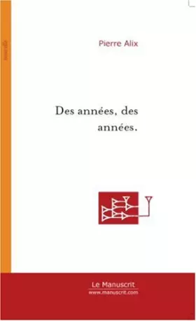 Couverture du produit · Des années, des années