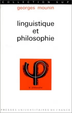 Couverture du produit · Linguistique et Philosophie