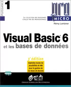Couverture du produit · Visual Basic 6 et les bases de données, 3e édition