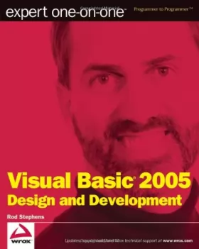 Couverture du produit · Expert One–on–OneTM Visual Basic® 2005 Design and Development