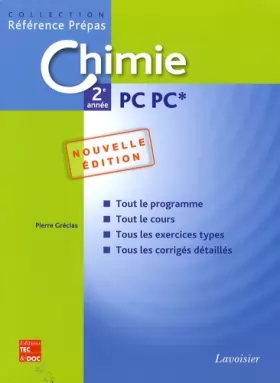 Couverture du produit · Chimie 2e année PC PC*