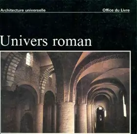 Couverture du produit · UNIVERS ROMAN - Architecture universelle.