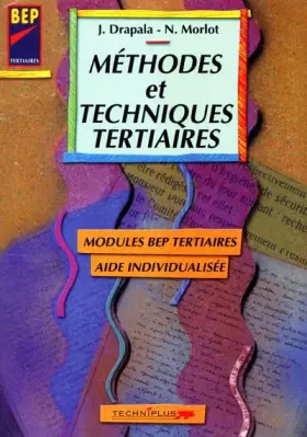 Couverture du produit · Méthodes et techniques tertiaires BEP Tertiairtes
