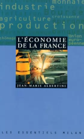 Couverture du produit · L'Economie de la France