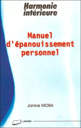 Couverture du produit · Manuel d'épanouissement personnel