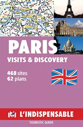 Couverture du produit · Plan de ville : Paris (en anglais)