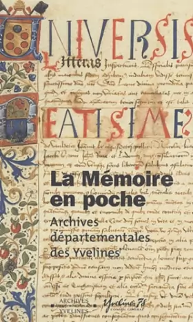 Couverture du produit · La Mémoire en poche : Archives départementales des Yvelines