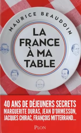 Couverture du produit · La France à ma table