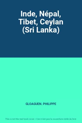 Couverture du produit · Inde, Népal, Tibet, Ceylan (Sri Lanka)