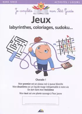 Couverture du produit · PGHS12 - Jeux Labyrinthes,Coloriages...Hs