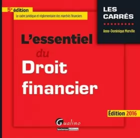 Couverture du produit · L'Essentiel du Droit Financier 2015-2016, 5ème Ed.