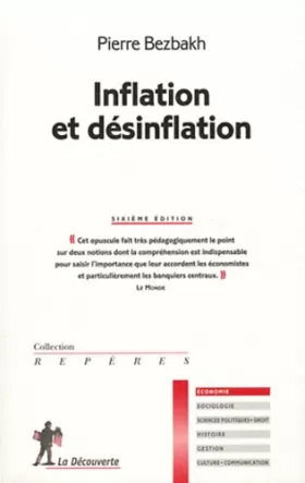 Couverture du produit · Inflation et désinflation