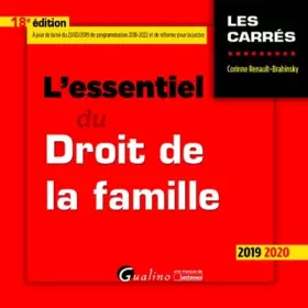 Couverture du produit · L'essentiel du droit de la famille