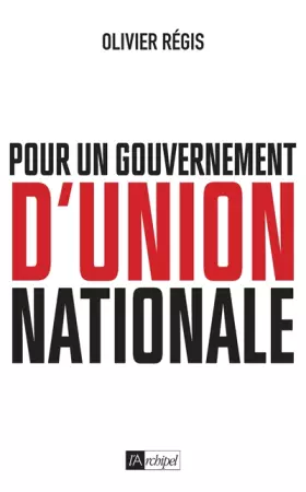 Couverture du produit · Pour un gouvernement d'union nationale