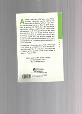 Couverture du produit · Voyage forcé à Cayenne