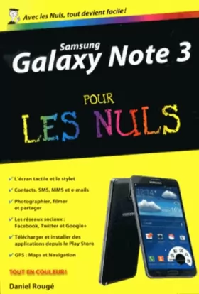 Couverture du produit · Samsung Galaxy Note 3 Poche Pour les Nuls