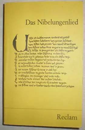 Couverture du produit · Das Nibelungenlied