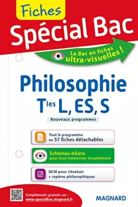 Couverture du produit · Spécial Bac Fiches Philosophie Tles L, ES, S