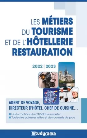 Couverture du produit · Les métiers du tourisme et de l'hôtellerie restauration 2022-2023