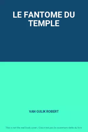 Couverture du produit · LE FANTOME DU TEMPLE
