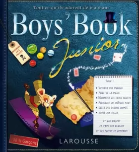 Couverture du produit · Boys' book junior