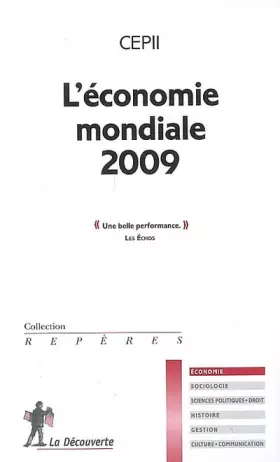 Couverture du produit · L'économie mondiale 2009