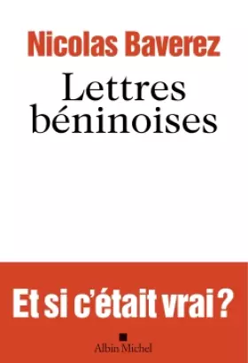 Couverture du produit · Lettres béninoises