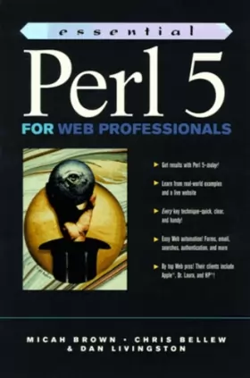 Couverture du produit · Essential PERL 5 for Web Professionals