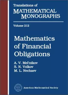 Couverture du produit · Mathematics of Financial Obligations