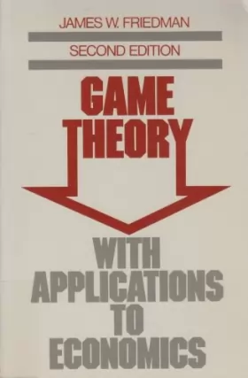 Couverture du produit · Game Theory with Applications to Economics