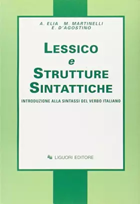 Couverture du produit · Lessico e strutture sintattiche