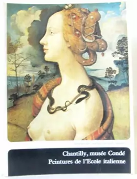 Couverture du produit · Institut de France  Tome 2 : Chantilly, Musée Condé, Peintures de l'Ecole italienne