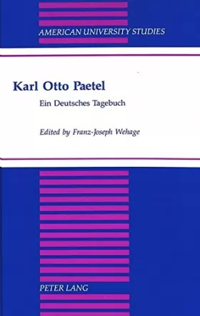 Couverture du produit · Ein Deutsches Tagebuch