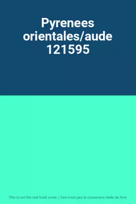 Couverture du produit · Pyrenees orientales/aude 121595