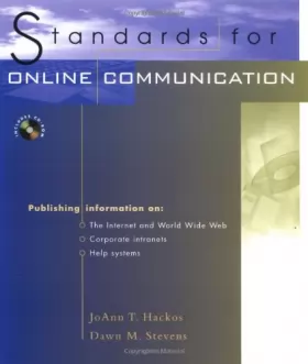 Couverture du produit · Standards for Online Communication