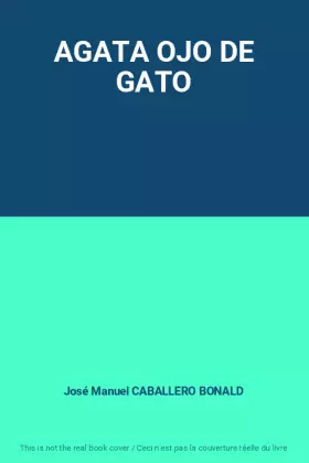 Couverture du produit · AGATA OJO DE GATO
