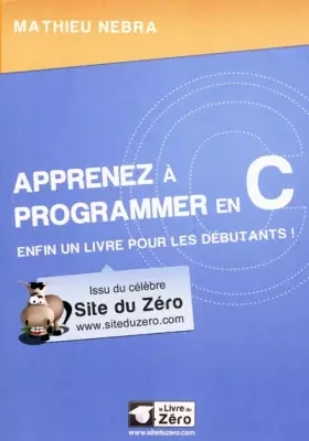 Couverture du produit · Apprenez à programmer en C