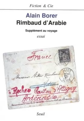 Couverture du produit · Rimbaud d'Arabie, supplément au voyage