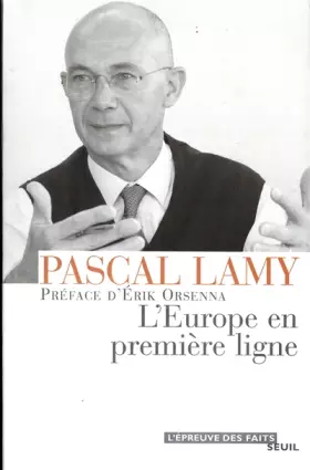 Couverture du produit · L'Europe en première ligne