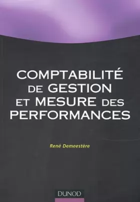 Couverture du produit · Comptabilité de gestion : Mesure des performances
