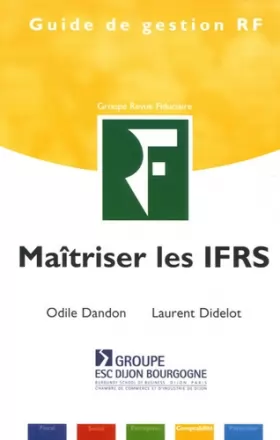 Couverture du produit · Maîtriser les IFRS
