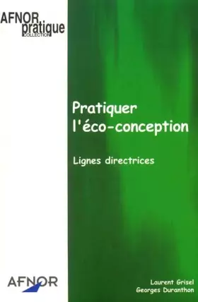 Couverture du produit · Pratiquer l'éco-conception