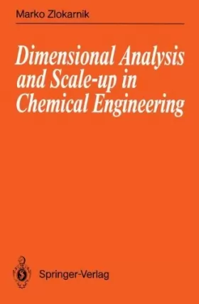 Couverture du produit · Dimensional Analysis and Scale-Up in Chemical Engineering