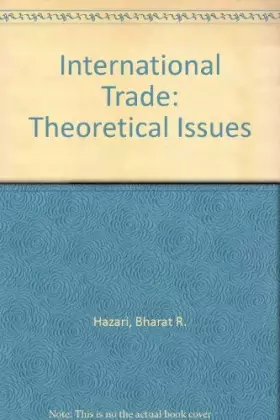 Couverture du produit · International Trade: Theoretical Issues